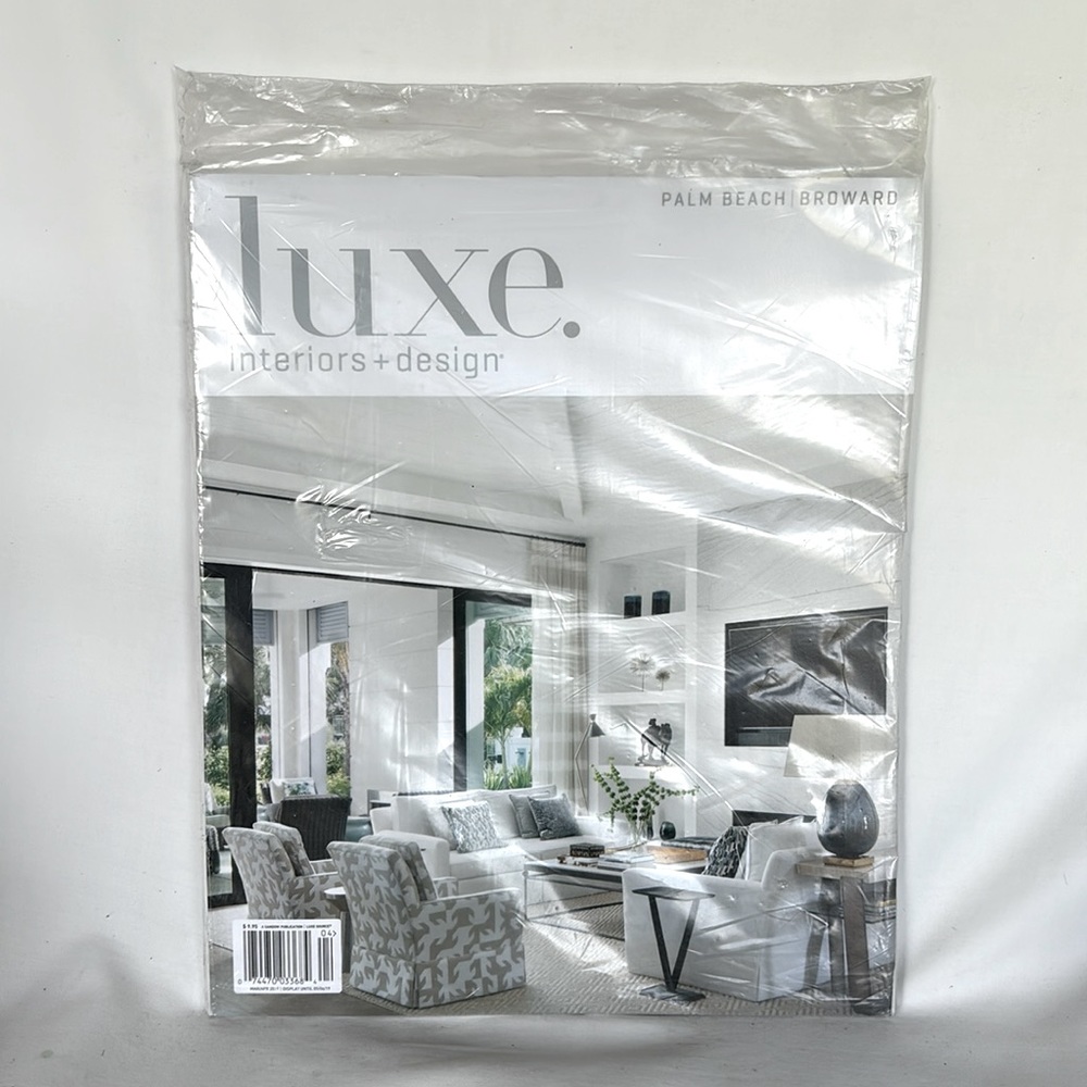 Brand New Luxe Interior + Design Catalog Magazine March/ April 2019